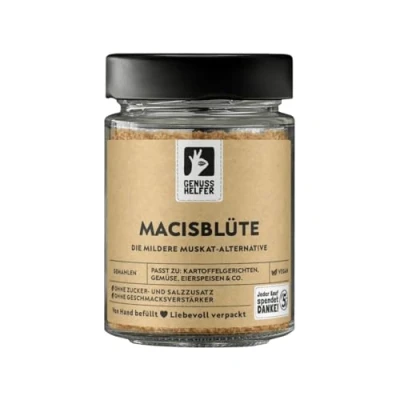 Abbildung von Bremer Gewürzhandel Macis, gemahlen, Muskaltblüte zum Kochen, 70g im Glas