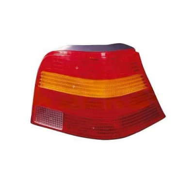 Abbildung von ABAKUS 441 1974L UE Rückleuchte links P21W, R10W Rot ohne Lampenträger, Glühlampe VOLKSWAGEN: Golf 4 Schrägheck, Cabrio