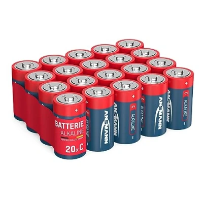 Abbildung von Ansmann AG Batterien Baby C LR14 20 Stück 1,5V Alkaline Batterie langlebig