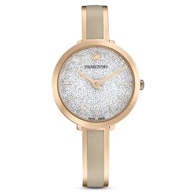 Abbildung von Swarovski Crystalline Delight Uhr Rose goldcoloured, Damen, Größe: One Size, gold coloured