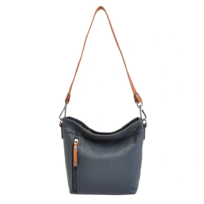 Abbildung von Berba Chamonix Crossbody Umhängetasche navy