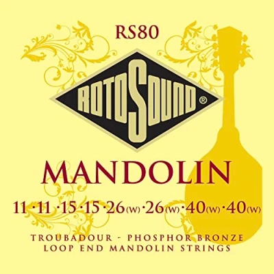 Abbildung von Rotosound RS80 Troubadour Mandoline Phosphor Bronze