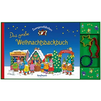 Abbildung von Zwergenstübchen Das große Weihnachtsbackbuch mit Ausstechförmchen: Plätzchen / Himmlische Backstube ... und Kochbücher für Kinder, Eltern, Familien)