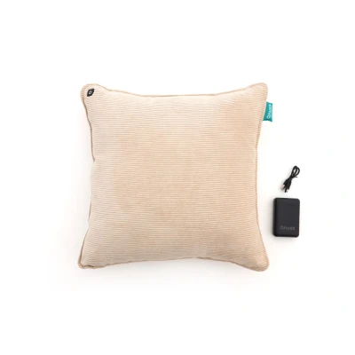 Abbildung von Qnuss Qord Heizkissen 45x45 cm Taupe