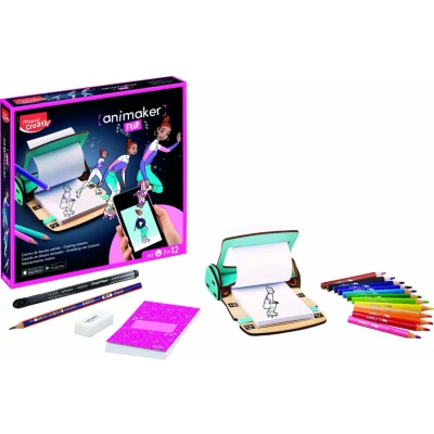 Abbildung von Maped CREATIV 907068 ANIMAKER FLIP Set, Schwarz, Normal