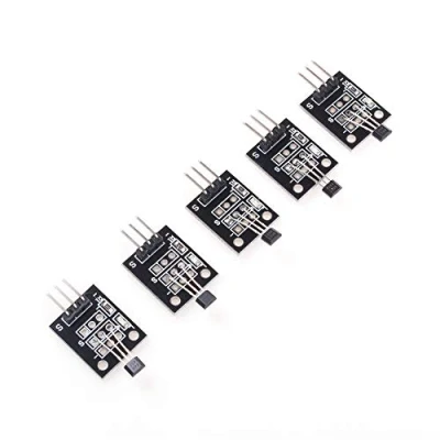 Abbildung von ANGEEK 5 Stück KY 003 Hall Effekt Magnetisches Sensormodul Für Arduino PIC AVR Smart Car