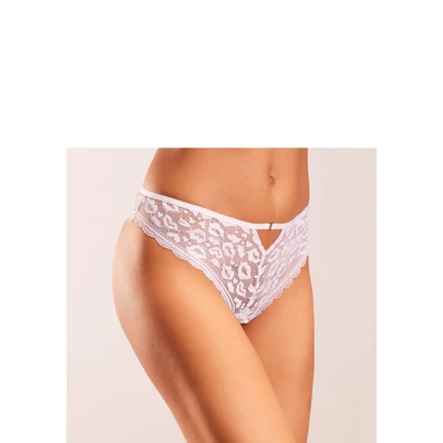 Abbildung von Vivance String, aus dezent transparenter Spitze in Kussmund Optik