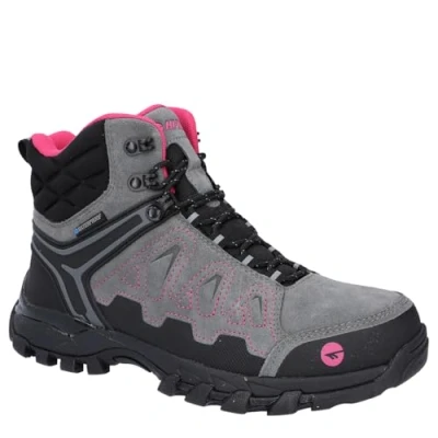 Abbildung von HI TEC Vlite Explorer WP Womens Hikingschuh, Damen, Größe: 40, Grey/fuchsia Schuhe