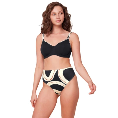 Abbildung von Triumph Summer Allure Highwaist Bikinihose, Damen, Größe: 38, Black combination