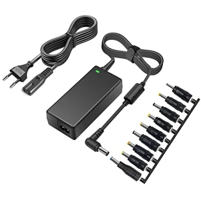 Abbildung von TKDY Universelles Laptop Ladegerät mit 65 W Netzteil 19 V 3,42 A für HP Dell Toshiba IBM Lenovo Acer ASUS Samsung Sony Fujitsu Gateway Notebook Ultrabook Chromebook