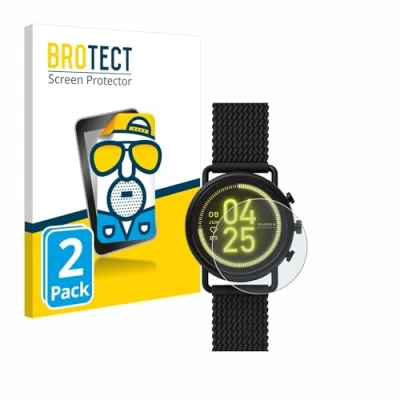 Abbildung von BROTECT Entspiegelungs Schutzfolie für Skagen Smartwatch Falster 3 (2 Stück) Matte Displayschutz Folie, Anti Reflex, Fingerprint