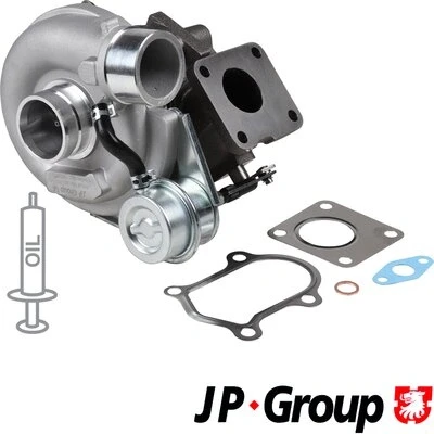 Abbildung von JP GROUP 3317401200 Turbolader Abgasturbolader inkl. Dichtungssatz FIAT: Ducato II Kastenwagen, Pritsche/Fahrgestell, Bus