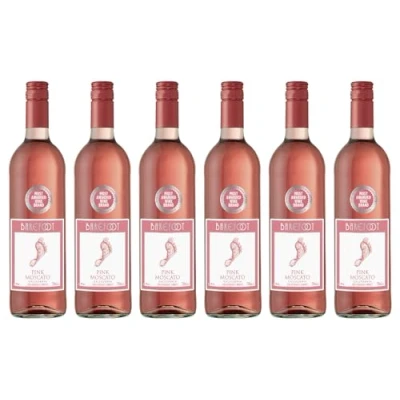 Abbildung von Barefoot Pink Moscato Non Vintage 75 cl (Case of 6)