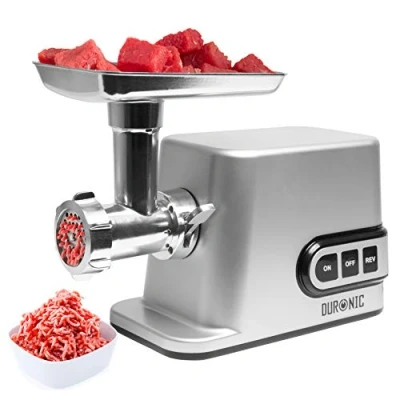 Abbildung von Duronic Fleischwolf, MG301 elektrischer Wurstmaschine, Hackfleischmaschine