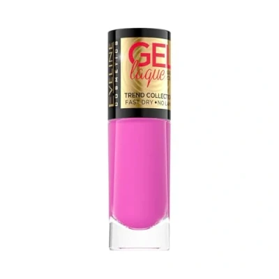 Abbildung von Eveline Cosmetics Gel Nagellack Laque Nr. 206 Schnelltrocknend, langanhaltend, Effekt ohne UV/LED Lampe, 8ml