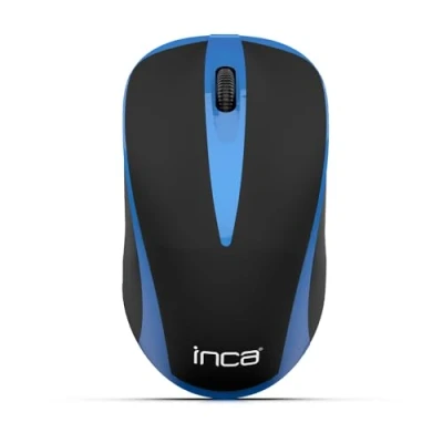 Abbildung von Inca IWM 221RSK 221RSM Wireless Mouse kabellose Funk Maus, 1600 DPI (Blau)