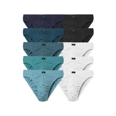 Abbildung von H.I.S 10ER PACK NEU Slip hellblau hellpetrol petrol dunkelpetrol navy weiß schwarz, Herren, Größe: XS