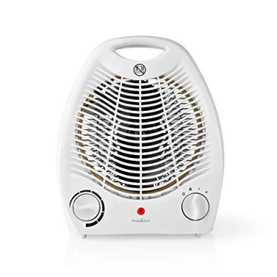 Abbildung von Nedis HTIF10FYW, Industrielle Heizlüfter, 2000 W, Tragbar, 1000 Edelstahl, 20 m3