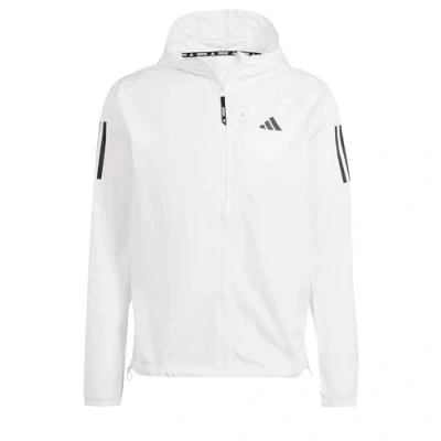 Abbildung von adidas Performance OWN THE RUN Windbreaker, Herren, Größe: Medium, White