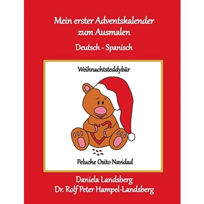 Abbildung von Mein erster Adventskalender zum Ausmalen: Deutsch Spanisch