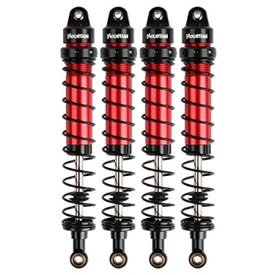 Abbildung von INJORA RC Stoßdämpfer Set 4 Stück Shock Absorbers Dämpfers für 1/10 Crawler Axial SCX10 90046 AXI231017 Traxxas TRX D90 (120mm)