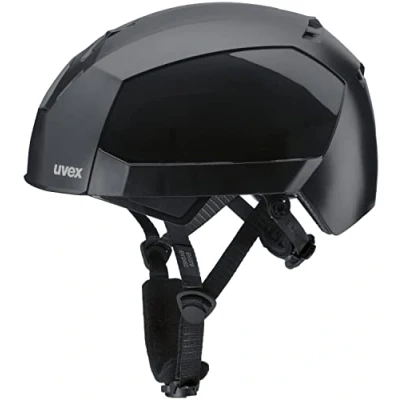 Abbildung von uvex perfexxion Schutzhelm Helm für Arbeit und Bergsteigen Schwarz Gr L