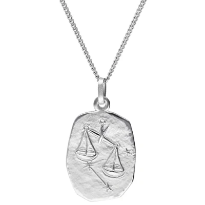 Abbildung von trendor 15330 10 Sternzeichen Waage Halskette Silber 925