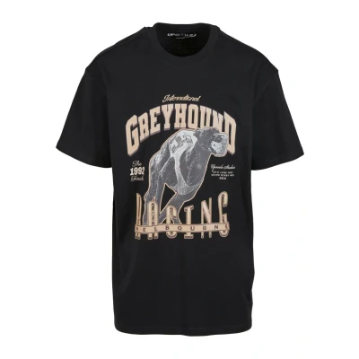 Abbildung von Mister TEE Greyhound Racing Oversize Tshirt print, Herren, Größe: Large, Black