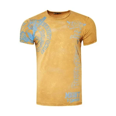 Abbildung von Rusty Neal Tshirt print, Herren, Größe: Medium, Camel