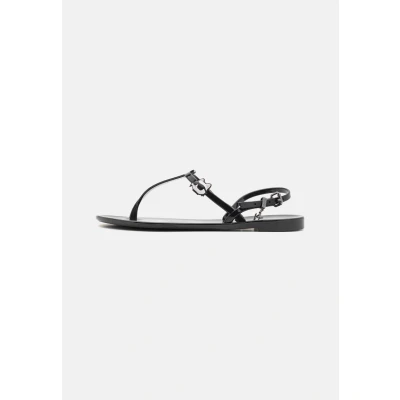 Abbildung von KARL Lagerfeld Sling Badezehentrenner, Damen, Größe: 36, Black Schuhe