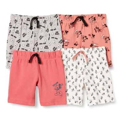 Abbildung von Amazon Essentials Disney Marvel Star Wars Unisex Baby Shorts, 4er Pack, pack Mickey Expressions, 3 6 Monate