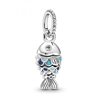 Abbildung von Pandora Bead Charm Damen 799428C01 Silber Fisch