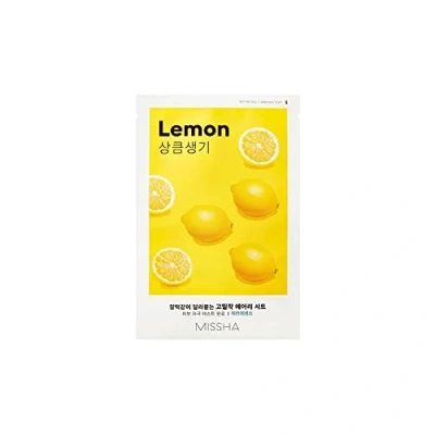Abbildung von MISSHA Airy Fit Sheet Mask (Lemon), 19 g