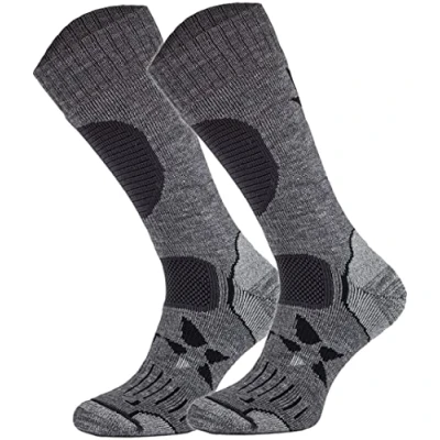 Abbildung von TODO BP Medium Dicke Wandersocken 34% Merino Wolle Herren und Damen. Socken für Outdoor, Hiking, Wandern, Camping, zum Wald, Bergsocken (39 42, Schwarz)