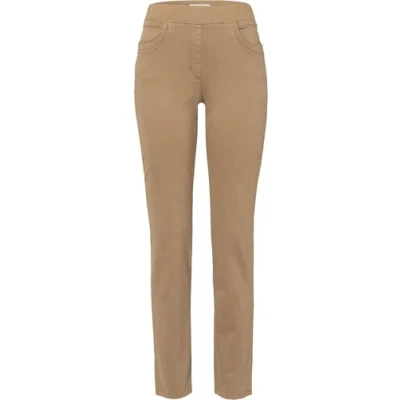 Abbildung von BRAX Style Pamina FUN Jeggings, Damen, Größe: 46xS, Taupe