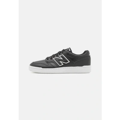 Abbildung von New Balance 480L Unisex Sneaker low, Größe: 37, Black Leder/synthetik