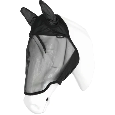 Abbildung von EQUITHÈME Fliegenmaske Anatomic mit UV Schutz SchwarzVerkauft von Agradi
