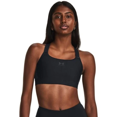 Abbildung von Under Armour Heatgear HIGH Sportbh mit starker Stützkraft, Damen, Größe: XXL, Black/jet gray