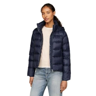 Abbildung von Tommy Hilfiger Casual Jacket Daunenjacke, Damen, Größe: XXS, Desert sky