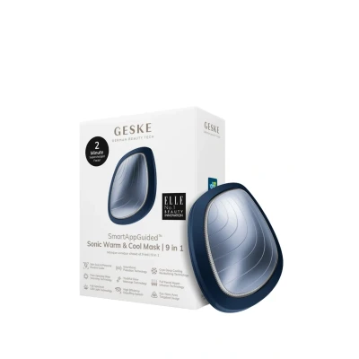 Abbildung von Geske SMARTAPPGUIDED Sonic WARM COOL MASK 9 IN 1 Gesichtspflege Zubehör, Größe: One Size, Midnight
