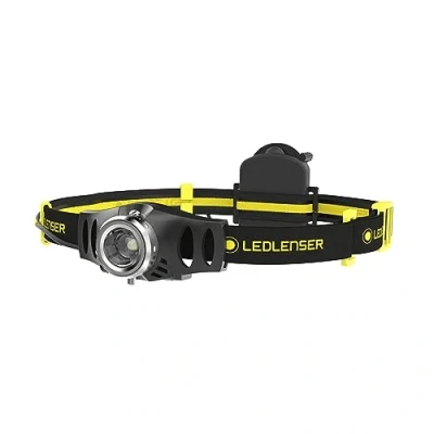 Abbildung von LEDLENSER Ausgewogene Stirnlampe mit Gummibeschichtung auf der Innenseite des Kopfbandes. 120 Lumen. Batterien enthalten. IPX4