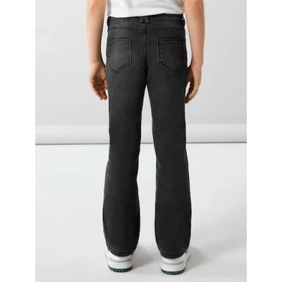 Abbildung von Name it Nkfpolly Jeans Bootcut für Kinder, Größe: 116, Dark grey denim