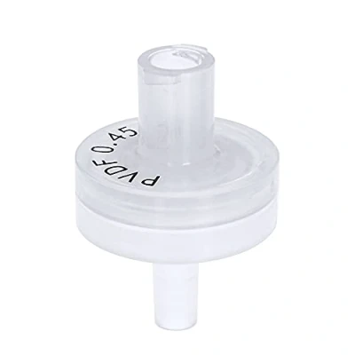 Abbildung von GVS Filter Technology, Syringe Filter, ABLUO, 13mm, PVDF Membrane, 0.45µm, PP Housing, 10/pk