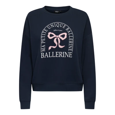 Abbildung von ONLY Onlsweat LIFE CREW Sweatshirt Night sky, Damen, Größe: XS, sky