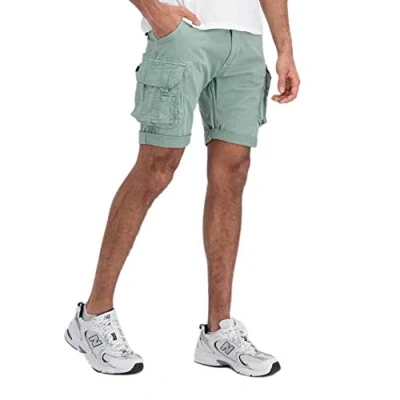 Abbildung von Alpha Industries Herren Crew Short Für Cargos, Dusty Green, 33 EU