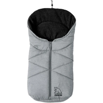 Abbildung von Heitmann Felle Fußsack &quot;Eisbärchen Kleiner Winterfußsack&quot;, mit Fleecefutter, für Baby Tragschalen, Kinderwagen u.v.m