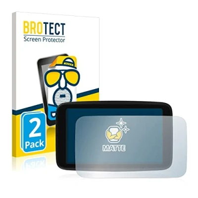 Abbildung von BROTECT Entspiegelungs Schutzfolie für TomTom Go Discover 5&quot; (2 Stück) Matte Displayschutz Folie, Anti Reflex, Fingerprint