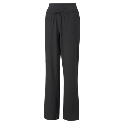 Abbildung von Puma Modest Activewear WIDE LEG PANT Jogginghose, Damen, Größe: Large, Black