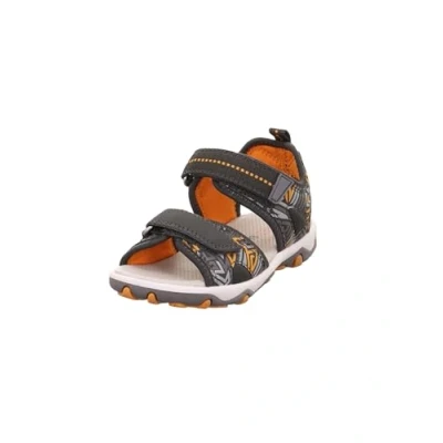 Abbildung von Superfit MIKE 3.0 Trekkingsandale für Kinder, Größe: 35, Grau/orange Schuhe