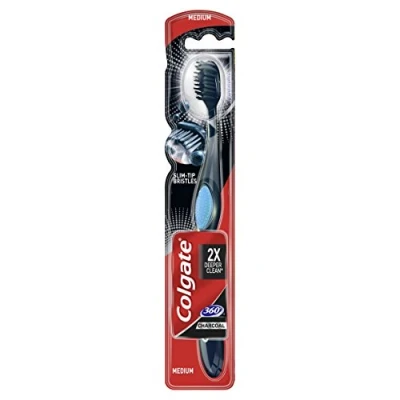 Abbildung von Colgate Toothbrush 360 Charcoal Medium